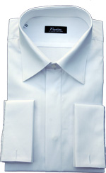 Camicia Ingram in cotone con gemelli per Smoking